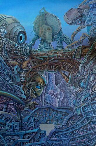 Universo van Luca Rossi, Schilderij te koop op Singulart