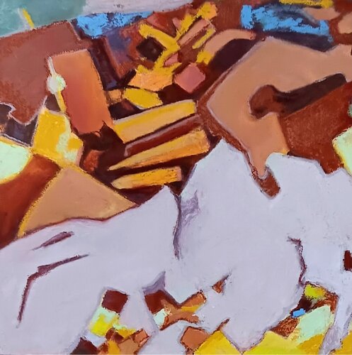 Paint Shavings I von Stephanie Bak, Malerei kaufen auf Singulart