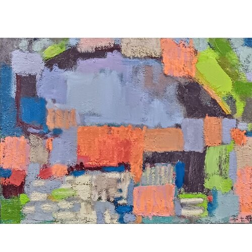 Grand-mère's Textiles de Stephanie Bak, Pintura a la venta en Singulart