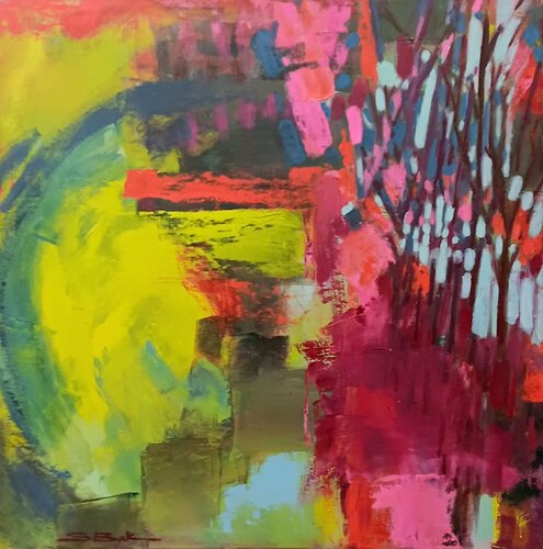 Vocab par Stephanie Bak, Peinture en vente sur Singulart