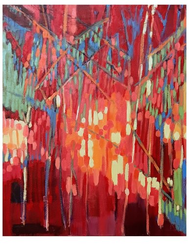 Forest II de Stephanie Bak, Pintura a la venta en Singulart