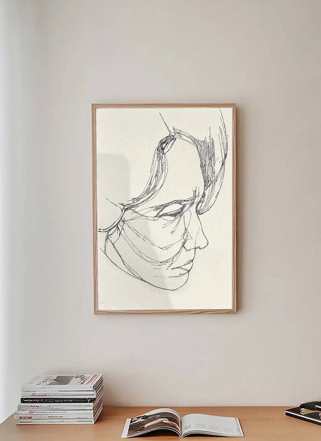 'Claudia' STUART PEARCE Original painting for sale