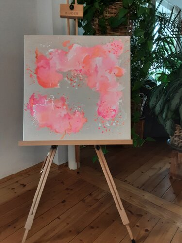 Korallenposie by Sylvie Weinmann, 회화 for Sale on Singulart