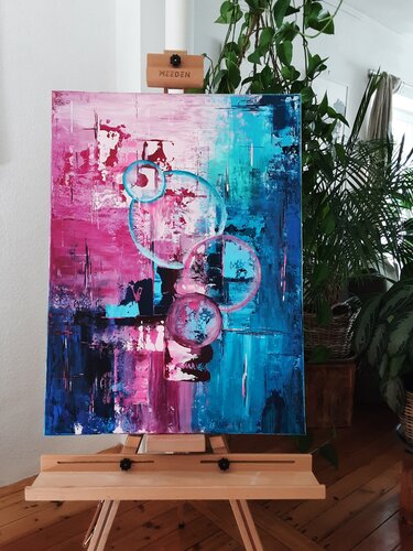 Balance der Gegensätze by Sylvie Weinmann, Painting for Sale on Singulart