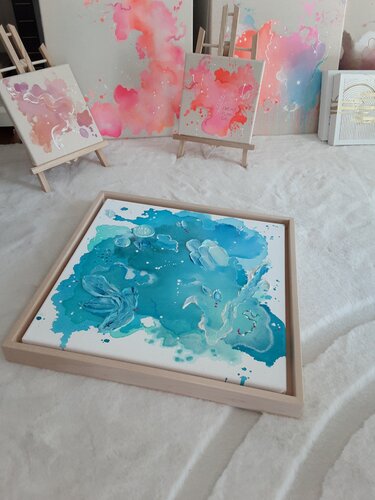 Atem der Lagune van Sylvie Weinmann, Schilderij te koop op Singulart