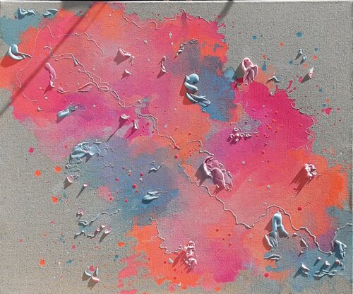 Korallensturm van Sylvie Weinmann, Schilderij te koop op Singulart