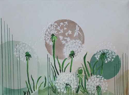 Whispering Fields van Sylvie Weinmann, Schilderij te koop op Singulart