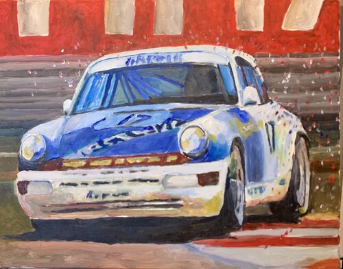Porche #2 di John Patrick, Pittura in vendita su Singulart