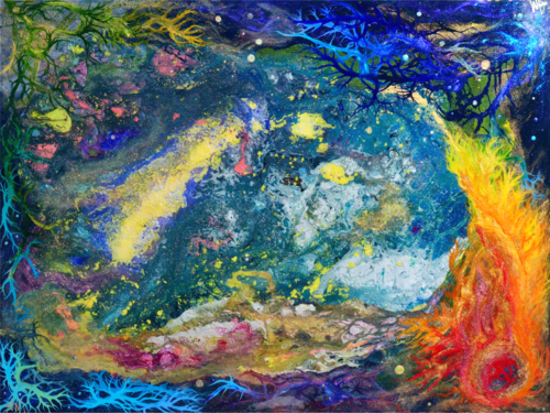 Celestial Rift by Alexander Michael, 회화 for Sale on Singulart