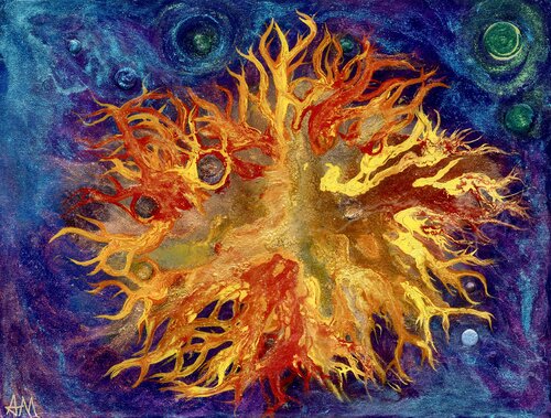 Stellar Wonder de Alexander Michael, Pintura a la venta en Singulart