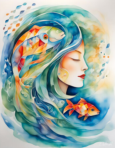 Profondeurs Sublimes (Sublime Depths) by Danta Albers, Digital for Sale on Singulart