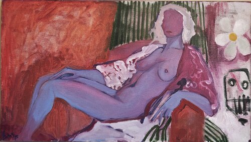 Comfort zone von Emma Dilanyan, Malerei kaufen auf Singulart