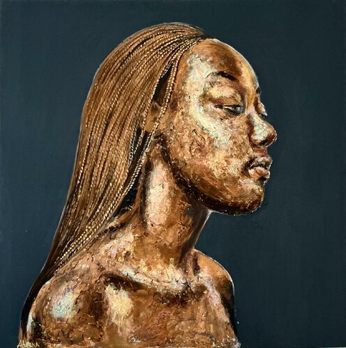 IMANI - Arte di Ruggine 01 von Andrea Arena, Malerei kaufen auf Singulart