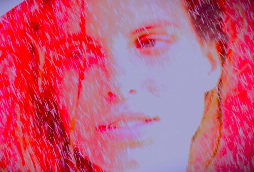 Douce femme en colère di Frédéric MOUGENOT, Fotografia in vendita su Singulart