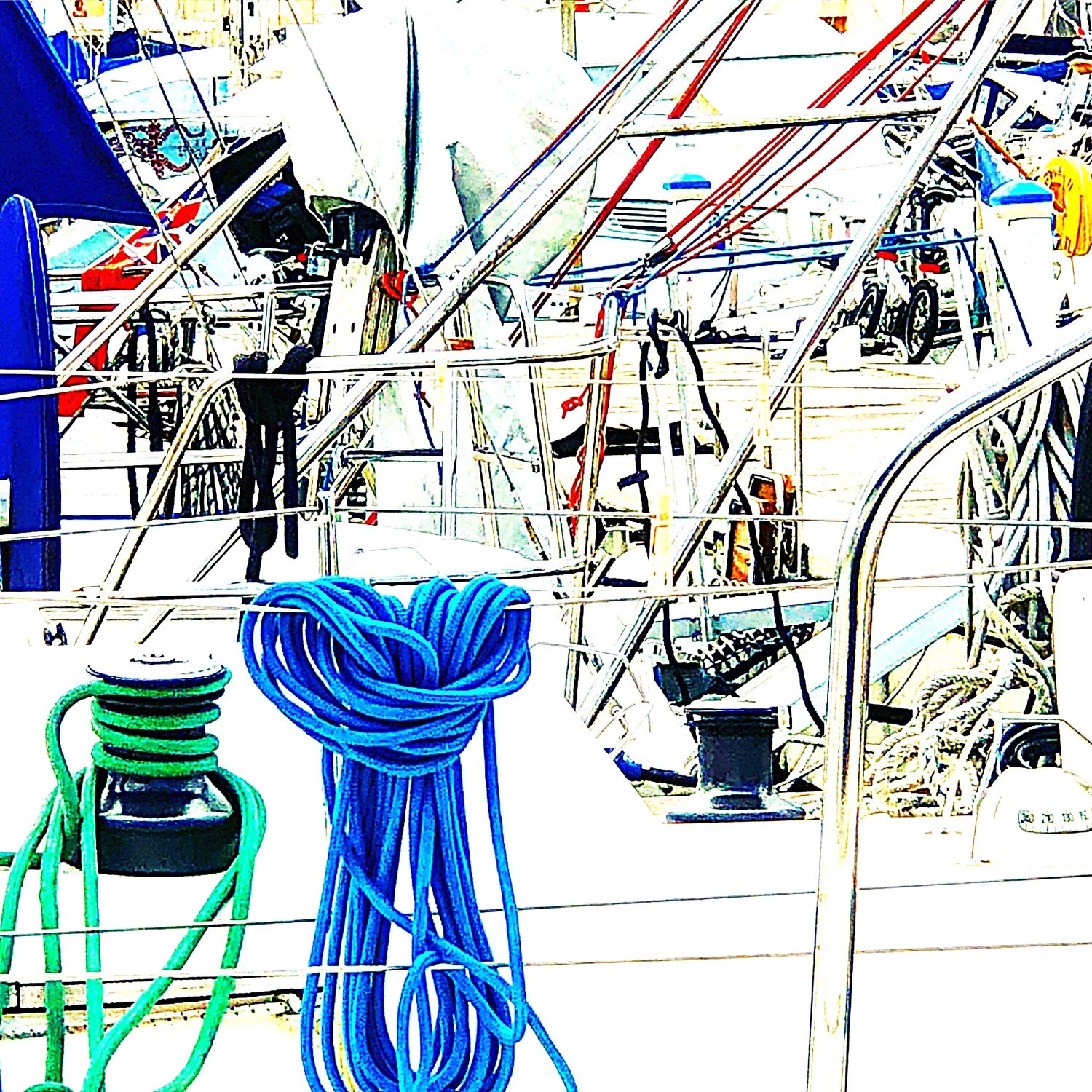 LA VOILE EN COULEUR Frédéric MOUGENOT Fotografie zu verkaufen