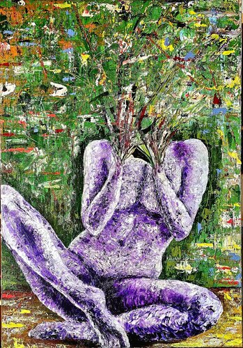 Il silenzio della paura di Rossano Artioli, Pittura in vendita su Singulart