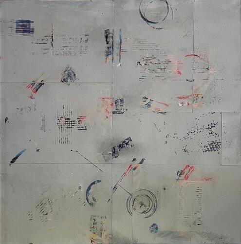suspended remains von Christiane Lea, Malerei kaufen auf Singulart