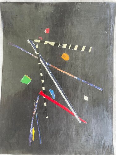 Night time convergence par Christiane Lea, Peinture en vente sur Singulart