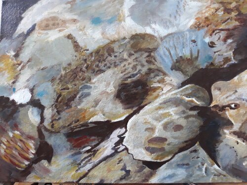 Eau en rade de Toulon di Michèle D, Altri media in vendita su Singulart