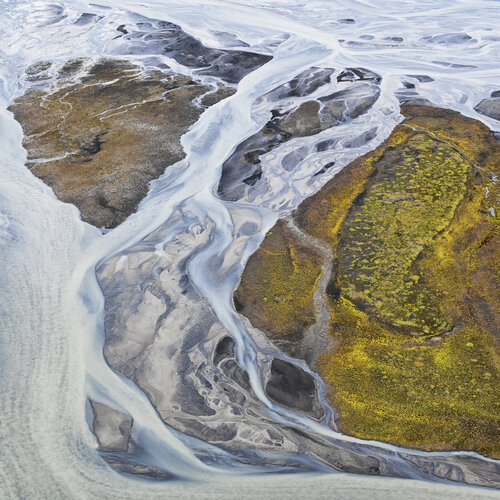 Ice River IV, Iceland 2009 di Hans Strand, Fotografia in vendita su Singulart