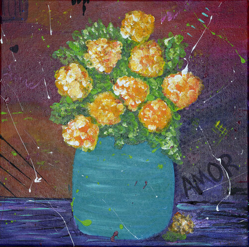 Orange Crush de Bonnie Stafford, Pintura a la venta en Singulart