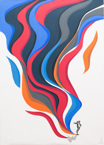 The King par Alan Durst, Peinture en vente sur Singulart