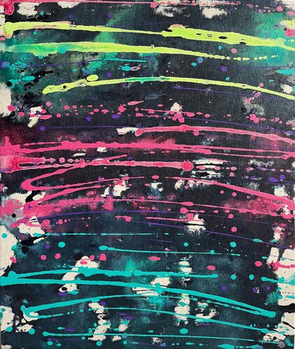 All that noise di Anastasiya Devochkina, Pittura in vendita su Singulart