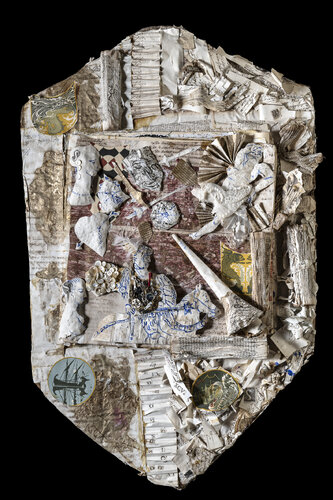 QUADRO/LIBRO DELL’ORLANDO FURIOSO van Vittorio Fava, Werk op papier te koop op Singulart