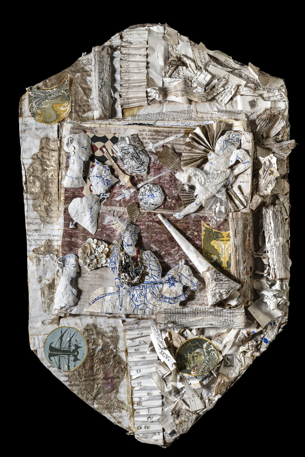 QUADRO/LIBRO DELL’ORLANDO FURIOSO Vittorio Fava Werk auf Papier zu verkaufen