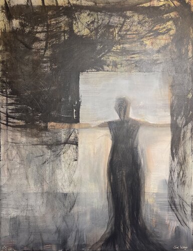 Even now - I know I will meet grace by Siri Wego, 회화 for Sale on Singulart