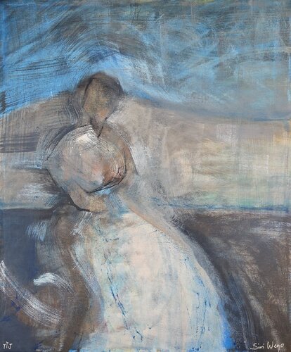 Strenght and dignity are her clothing, and she laughs at the time to come. by Siri Wego, Painting for Sale on Singulart