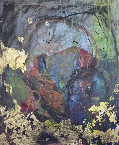 My mother and I by Siri Wego, Painting for Sale on Singulart