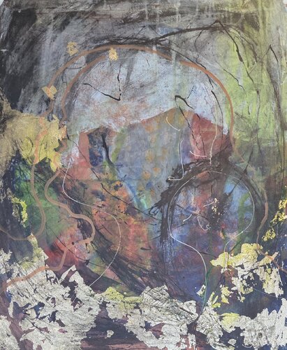 My mother and I by Siri Wego, 회화 for Sale on Singulart