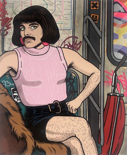 I want to break free di Romain Dorez, Pittura in vendita su Singulart