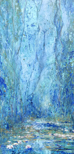Lovers par Jorge A. Yances, Peinture en vente sur Singulart