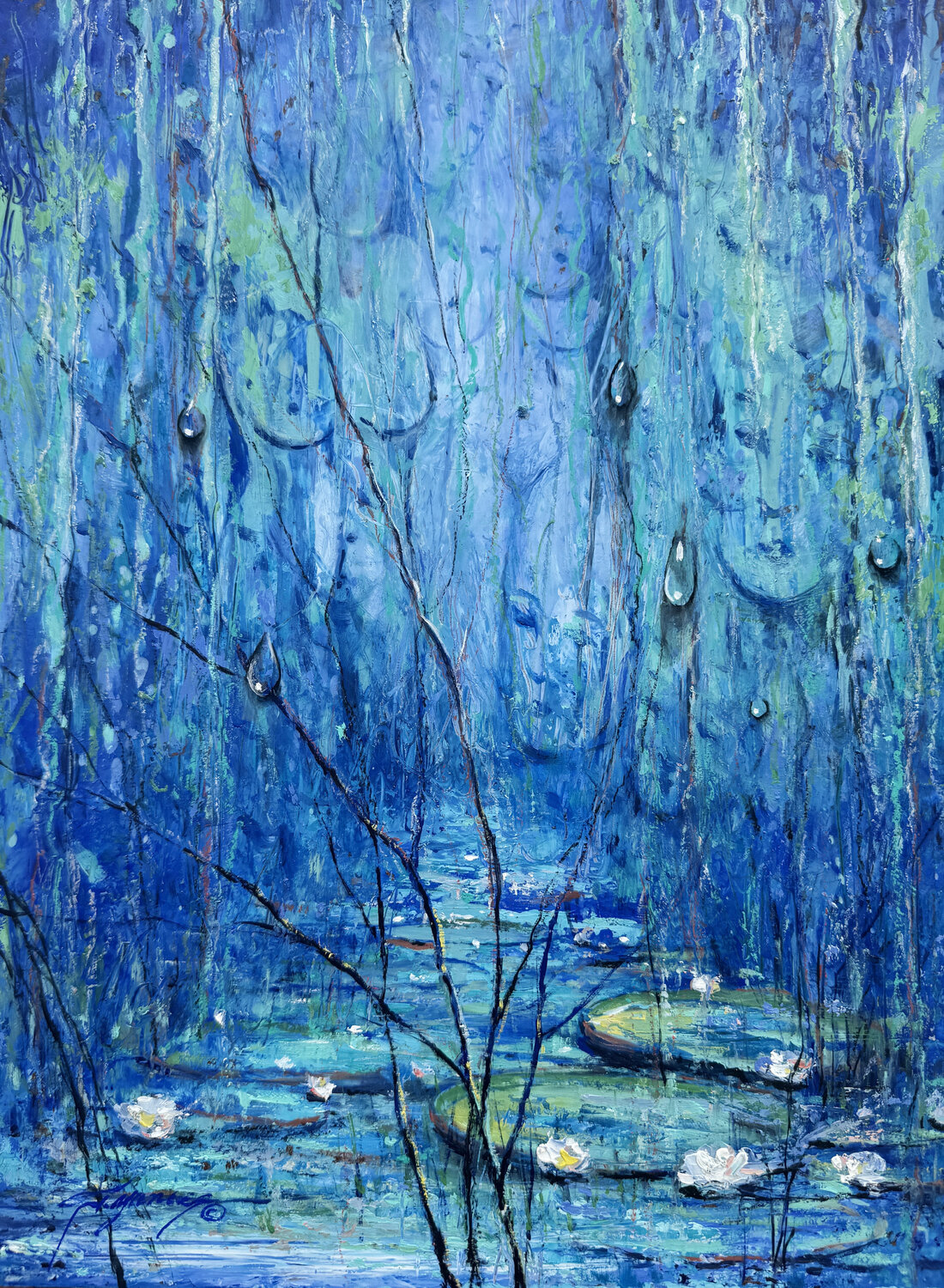 Blue Stillness Jorge A. Yances