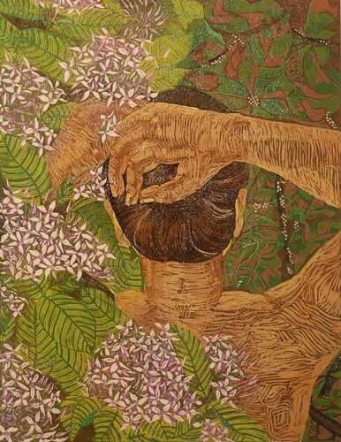 My Mother in Me (Three) van RAJASHREE NAYAK, Afdruk te koop op Singulart