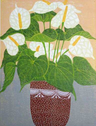 Houseplant de RAJASHREE NAYAK, Impresión a la venta en Singulart