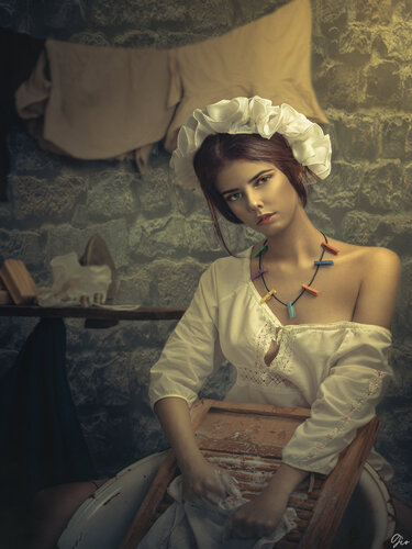 The Washerwomen I by Susana Gío Fernández, 사진 for Sale on Singulart