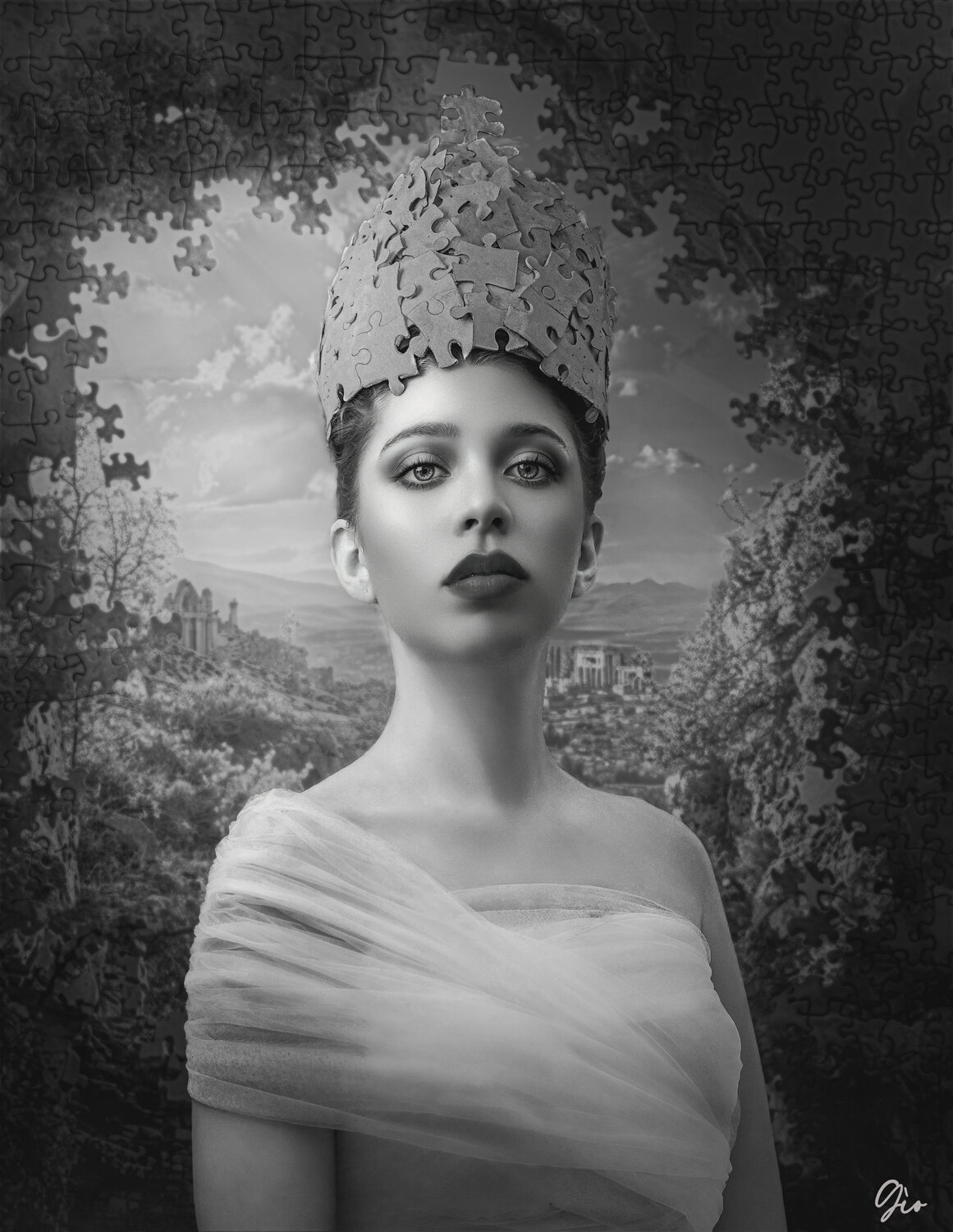 Crowned Puzzle Susana Gío Fernández Fotografie zu verkaufen