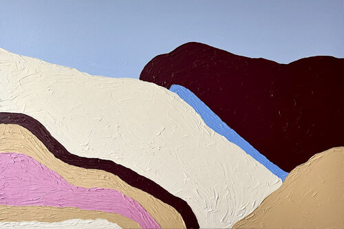 Golden Silence by Meka Klimekova, Painting for Sale on Singulart