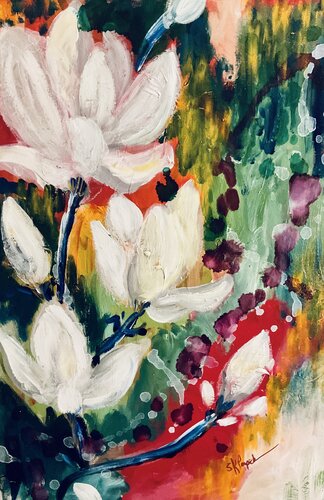 Petal Alchemy van Susan Perpich, Schilderij te koop op Singulart