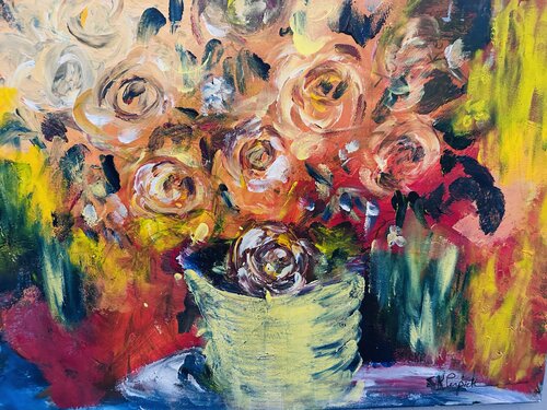 Late Bloom by Susan Perpich, Painting for Sale on Singulart