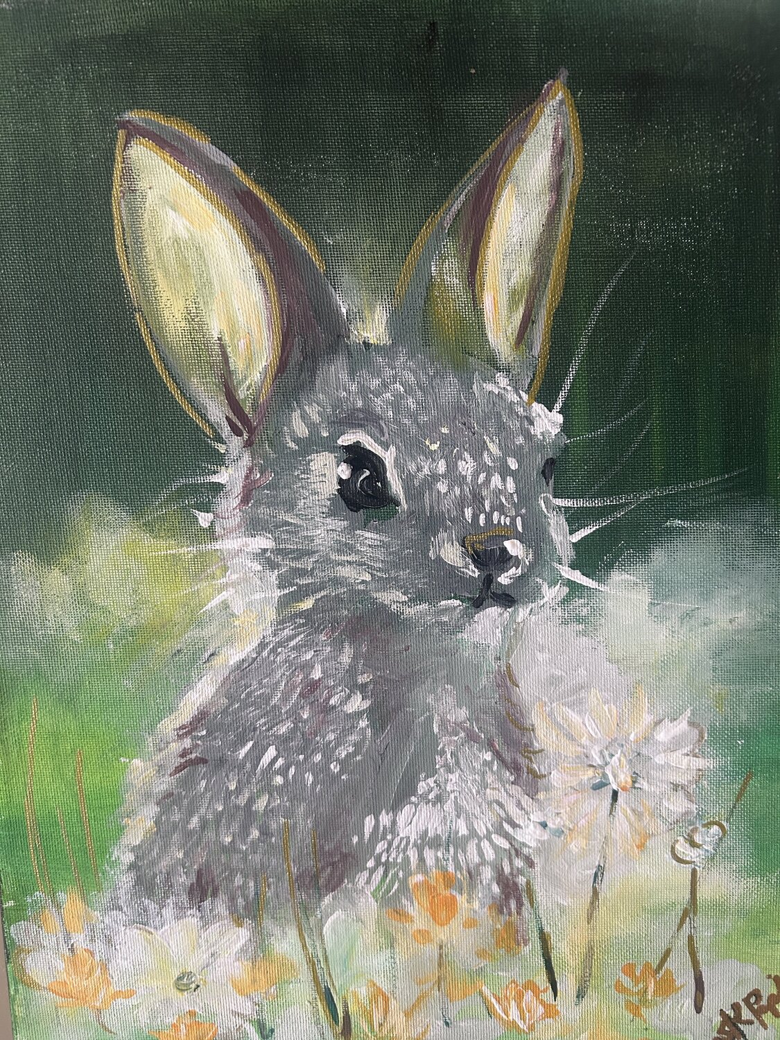 Rabbit in Bloom Susan Perpich