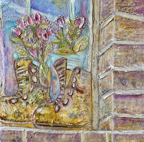 Enroute Estella van Erin Eardley, Schilderij te koop op Singulart