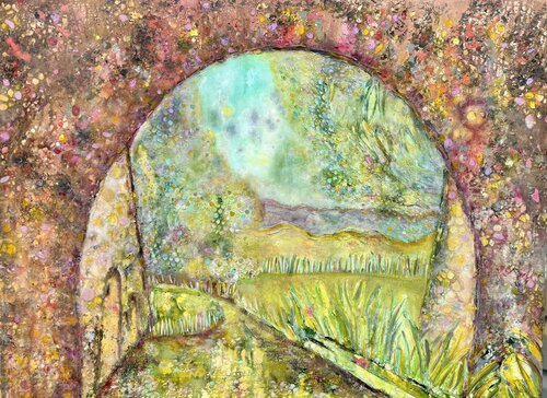 Enroute Estella van Erin Eardley, Schilderij te koop op Singulart