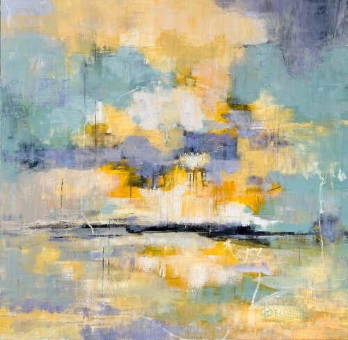 The Golden Hour di Kari Feuer, Pittura in vendita su Singulart