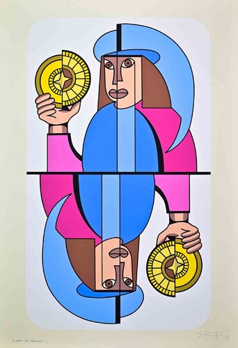 Page of Pentacles by Sergio Ruffolo, Print for Sale on Singulart