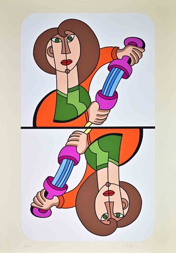 Page of Swords von Sergio Ruffolo, Druck kaufen auf Singulart