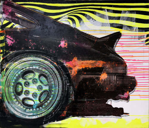 Porsche 03 van Carsten Breuer, Schilderij te koop op Singulart